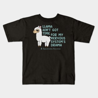 Llama Health Drama Kids T-Shirt